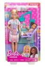 Barbie Profesiones Set Dentista Cabello Rubio con Niña